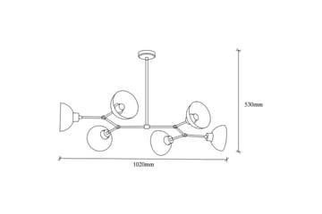 Taklampe Ilmaremore Vintage - Multifarget - Belysning - Innendørsbelysning & Lamper - Taklampe - Kjøkkenlampe & taklampe kjøkken