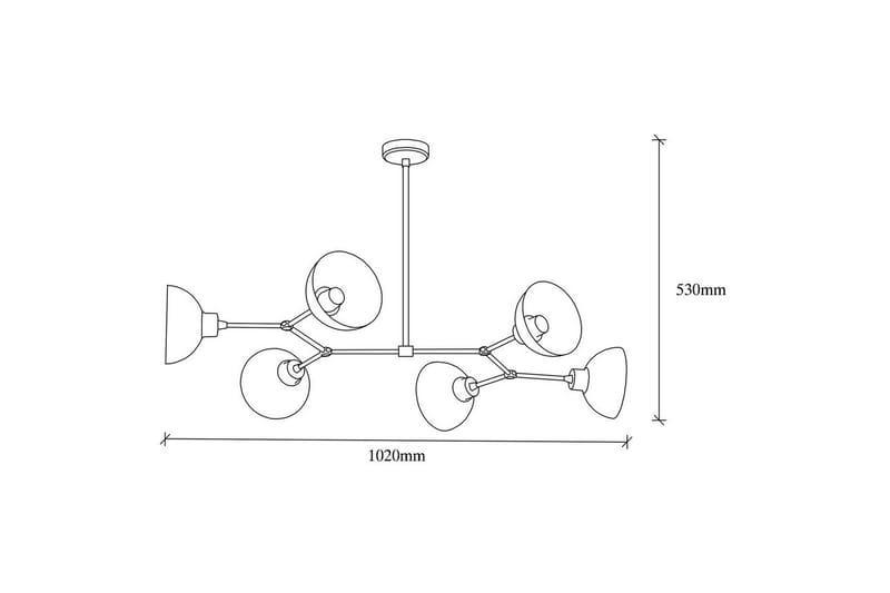 Taklampe Ilmaremore Vintage - Multifarget - Belysning - Innendørsbelysning & Lamper - Taklampe - Kjøkkenlampe & taklampe kjøkken