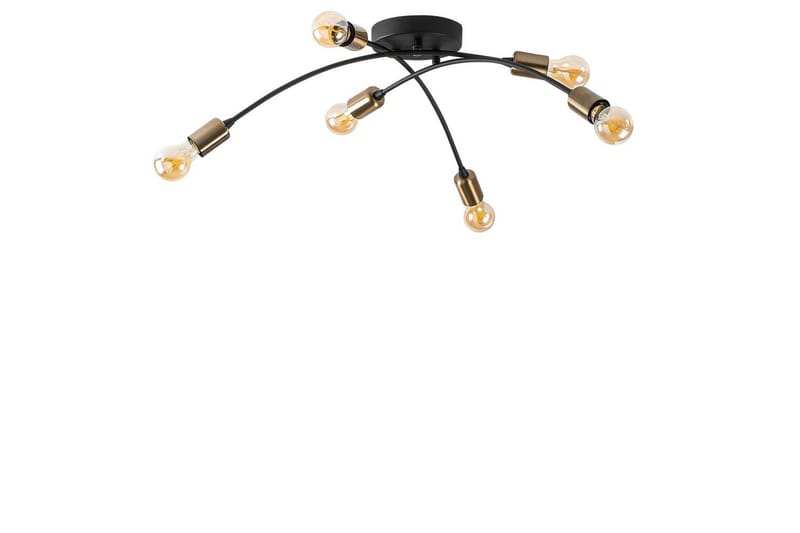 Taklampe Jano Svart / Vintage - Svart / Vintage - Belysning - Innendørsbelysning & Lamper - Taklampe - Takplafond