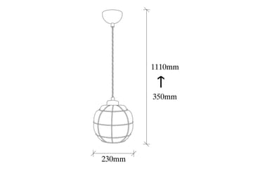 Taklampe Jaran Kobber Enkeltkontakt - Enkeltkontakt - Belysning - Innendørsbelysning & Lamper - Taklampe - Kjøkkenlampe & taklampe kjøkken