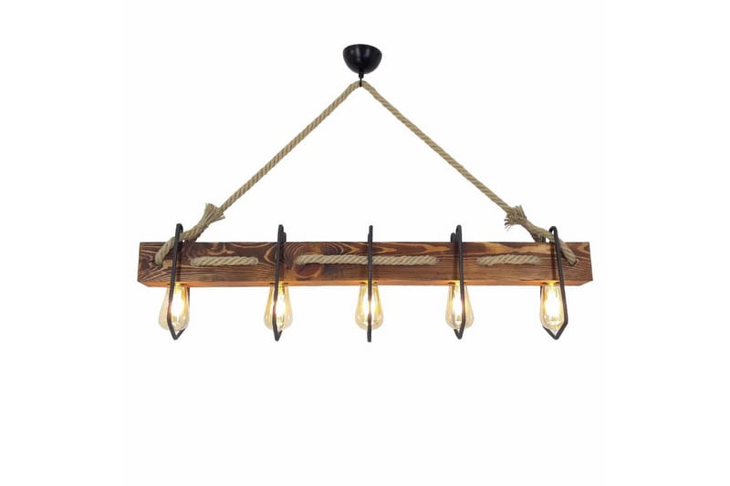 Taklampe Kalldrun Valnøtt - Valnøtt - Belysning - Innendørsbelysning & Lamper - Taklampe - Kjøkkenlampe & taklampe kjøkken