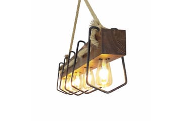 Taklampe Kalldrun Valnøtt - Valnøtt - Belysning - Innendørsbelysning & Lamper - Taklampe - Kjøkkenlampe & taklampe kjøkken