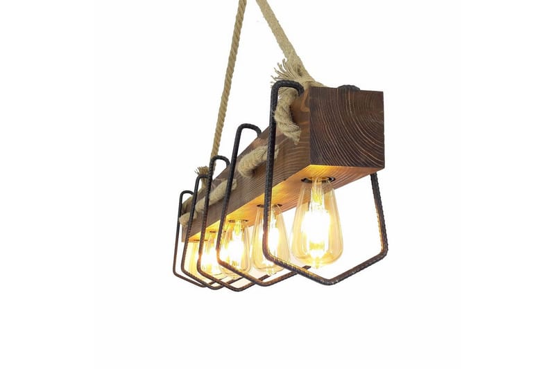 Taklampe Kalldrun Valnøtt - Valnøtt - Belysning - Innendørsbelysning & Lamper - Taklampe - Kjøkkenlampe & taklampe kjøkken