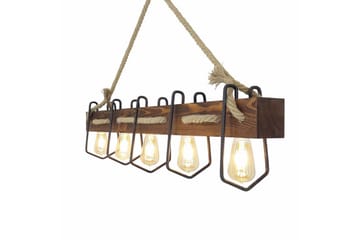 Taklampe Kalldrun Valnøtt - Valnøtt - Belysning - Innendørsbelysning & Lamper - Taklampe - Kjøkkenlampe & taklampe kjøkken