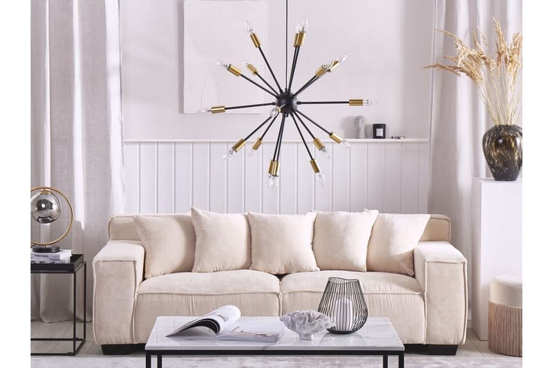 Taklampe Karminak - Svart / Gull - Belysning - Innendørsbelysning & Lamper - Taklampe - Kjøkkenlampe & taklampe kjøkken