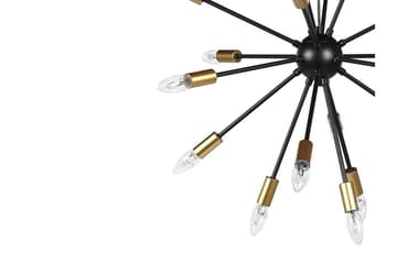 Taklampe Karminak - Svart / Gull - Belysning - Innendørsbelysning & Lamper - Taklampe - Kjøkkenlampe & taklampe kjøkken