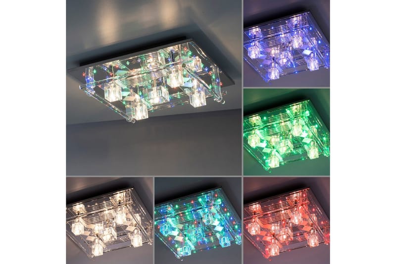 Taklampe Kemal2.0 - 50x15x50 cm - Belysning - Innendørsbelysning & Lamper - Taklampe - Takplafond