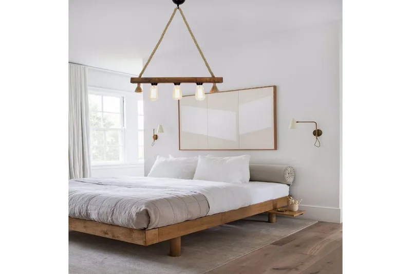 Taklampe Kutuk Valnøtt - Brun - Belysning - Innendørsbelysning & Lamper - Taklampe - Kjøkkenlampe & taklampe kjøkken