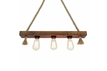 Taklampe Kutuk Valnøtt - Brun - Belysning - Innendørsbelysning & Lamper - Taklampe - Kjøkkenlampe & taklampe kjøkken