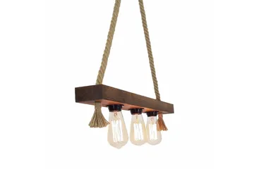 Taklampe Kutuk Valnøtt - Brun - Belysning - Innendørsbelysning & Lamper - Taklampe - Kjøkkenlampe & taklampe kjøkken