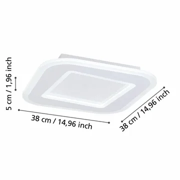 Taklampe Macchioni - 38 cm - Belysning - Innendørsbelysning & Lamper - Taklampe - Takplafond