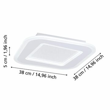 Taklampe Macchioni - 38 cm - Belysning - Innendørsbelysning & Lamper - Taklampe - Takplafond