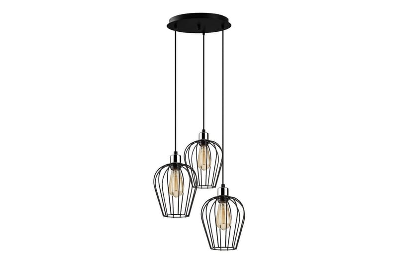Taklampe Majrulao Svart Sirkel - Svart - Belysning - Innendørsbelysning & Lamper - Taklampe - Kjøkkenlampe & taklampe kjøkken