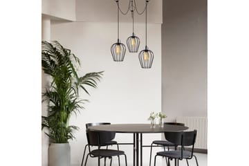 Taklampe Majrulao Svart - Svart - Belysning - Innendørsbelysning & Lamper - Taklampe - Kjøkkenlampe & taklampe kjøkken