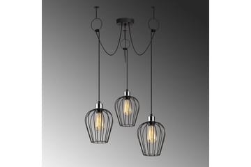 Taklampe Majrulao Svart - Svart - Belysning - Innendørsbelysning & Lamper - Taklampe - Kjøkkenlampe & taklampe kjøkken