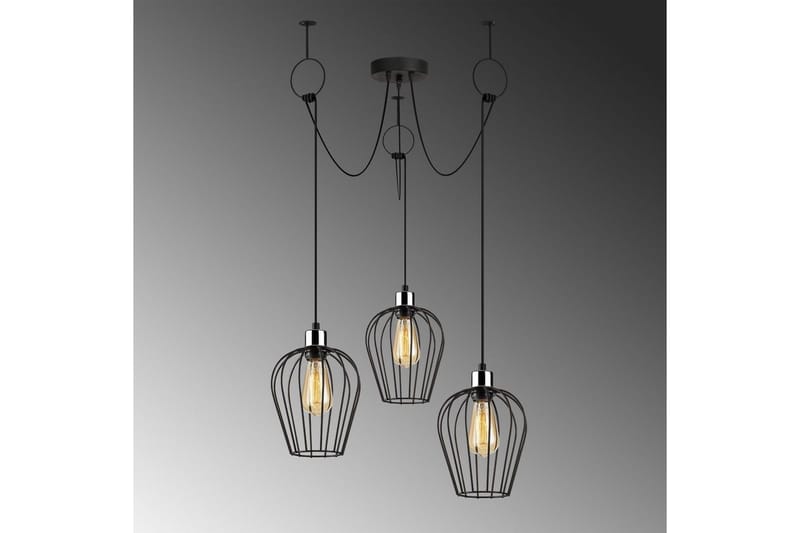 Taklampe Majrulao Svart - Svart - Belysning - Innendørsbelysning & Lamper - Taklampe - Kjøkkenlampe & taklampe kjøkken