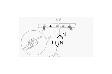 Taklampe Majrulao Svart - Svart - Belysning - Innendørsbelysning & Lamper - Taklampe - Kjøkkenlampe & taklampe kjøkken