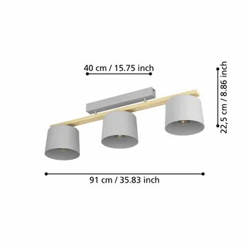 Taklampe Mariel - 19 cm - Belysning - Innendørsbelysning & Lamper - Taklampe - Takplafond