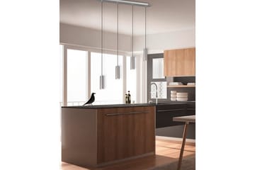 Taklampe Marley - Børstet stål - Belysning - Innendørsbelysning & Lamper - Taklampe - Takplafond