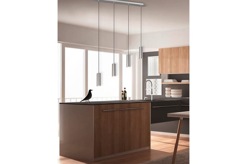 Taklampe Marley - Børstet stål - Belysning - Innendørsbelysning & Lamper - Taklampe - Takplafond