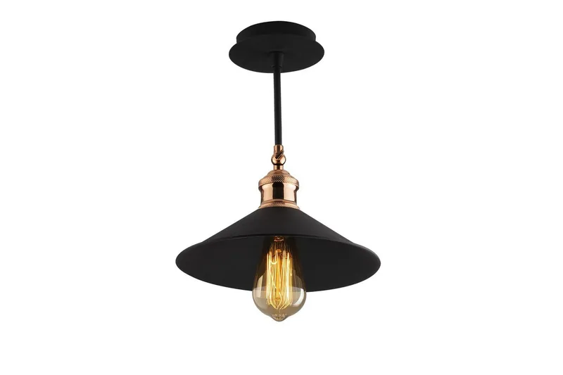Taklampe Marulbury Svart, Svart