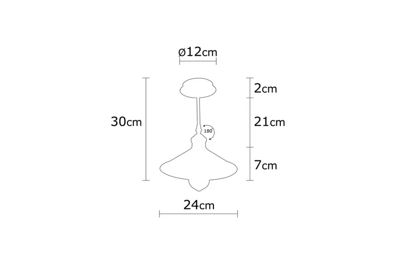 Taklampe Marulbury Svart - Svart - Belysning - Innendørsbelysning & Lamper - Taklampe - Kjøkkenlampe & taklampe kjøkken