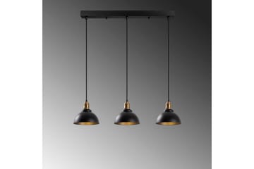 Taklampe Masatsune Tre Svart / Antikk - Svart / Antikk - Belysning - Innendørsbelysning & Lamper - Taklampe - Kjøkkenlampe & taklampe kjøkken