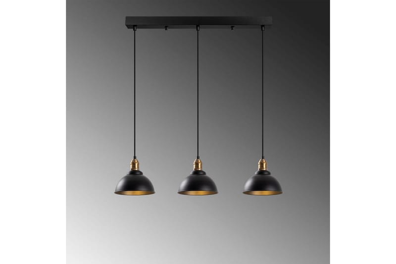 Taklampe Masatsune Tre Svart / Antikk - Svart / Antikk - Belysning - Innendørsbelysning & Lamper - Taklampe - Kjøkkenlampe & taklampe kjøkken