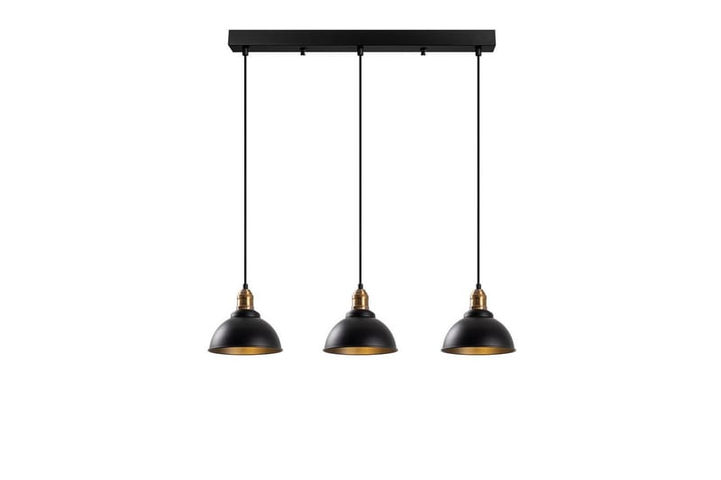 Taklampe Masatsune Tre Svart / Antikk - Svart / Antikk - Belysning - Innendørsbelysning & Lamper - Taklampe - Kjøkkenlampe & taklampe kjøkken