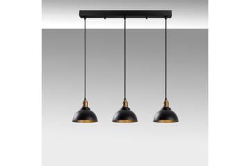 Taklampe Masatsune Tre Svart / Antikk - Svart / Antikk - Belysning - Innendørsbelysning & Lamper - Taklampe - Kjøkkenlampe & taklampe kjøkken
