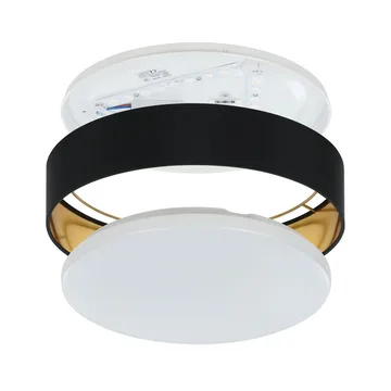 Taklampe Maserlo - Svart/Gull - Belysning - Innendørsbelysning & Lamper - Taklampe - Takplafond