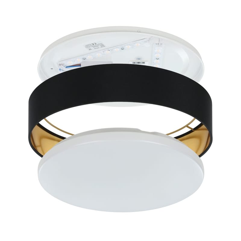 Taklampe Maserlo - Svart/Gull - Belysning - Innendørsbelysning & Lamper - Taklampe - Takplafond