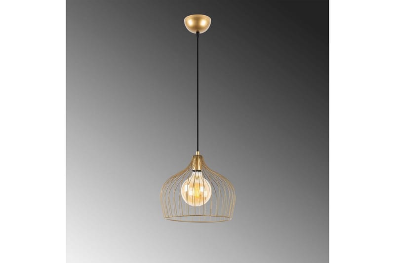 Taklampe Meron Blank En Gull - Gull - Belysning - Innendørsbelysning & Lamper - Taklampe - Kjøkkenlampe & taklampe kjøkken