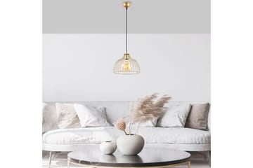 Taklampe Meron Blank En Gull - Gull - Belysning - Innendørsbelysning & Lamper - Taklampe - Kjøkkenlampe & taklampe kjøkken