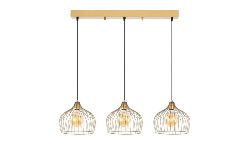 Taklampe Meron Blank Gull Horisontal, Gull