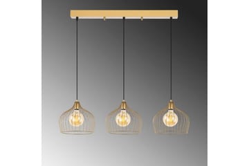 Taklampe Meron Blank Gull Horisontal - Gull - Belysning - Innendørsbelysning & Lamper - Taklampe - Kjøkkenlampe & taklampe kjøkken