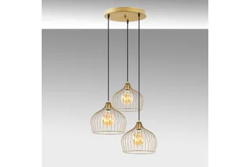 Taklampe Meron Blank Gull Sirkel - Gull - Belysning - Innendørsbelysning & Lamper - Taklampe - Kjøkkenlampe & taklampe kjøkken