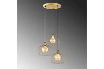 Taklampe Meron Blank Gull Sirkel - Gull - Belysning - Innendørsbelysning & Lamper - Taklampe - Kjøkkenlampe & taklampe kjøkken