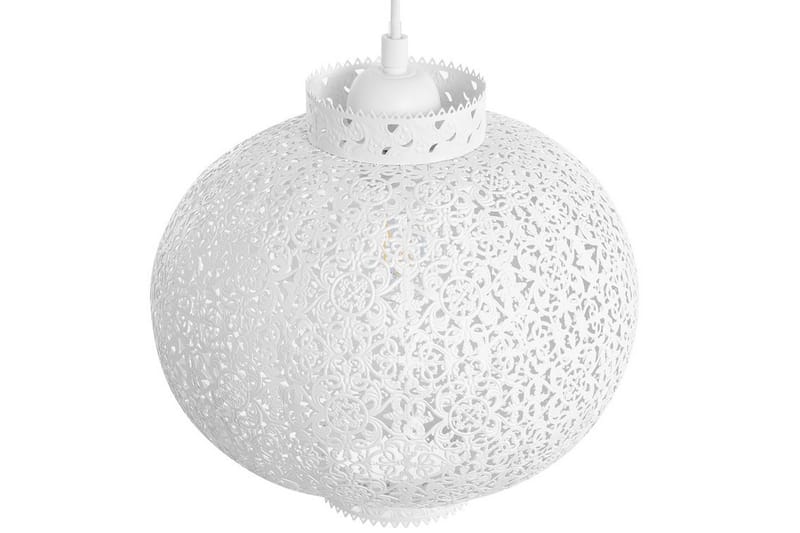 Taklampe Meuse 27 cm - Hvit - Taklampe soverom - Kjøkkenlampe & taklampe kjøkken - Lamper gang - Vinduslampe - Pendellamper & Hengelamper - Taklampe stue - Vinduslampe hengende - Taklampe