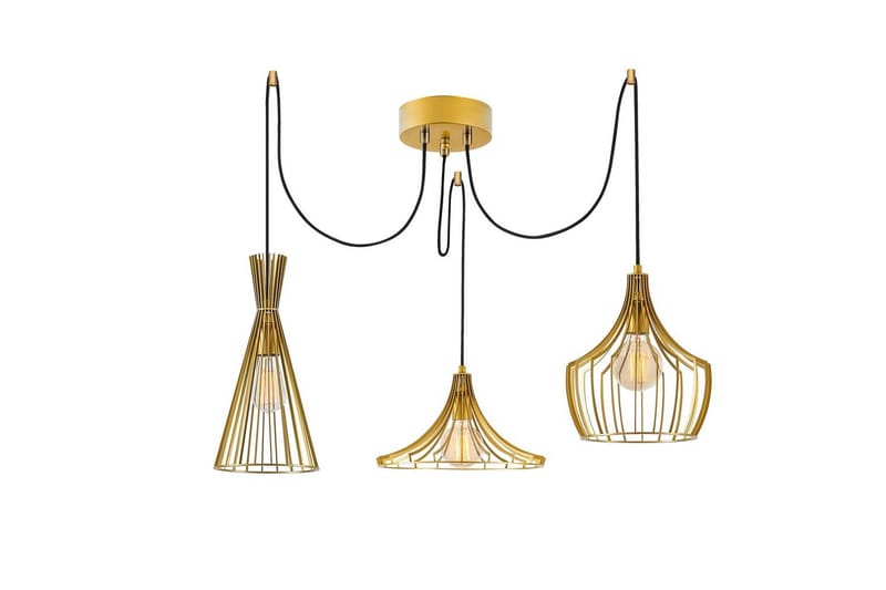 Taklampe Mezopotamia Gull - Gull - Belysning - Innendørsbelysning & Lamper - Taklampe - Kjøkkenlampe & taklampe kjøkken