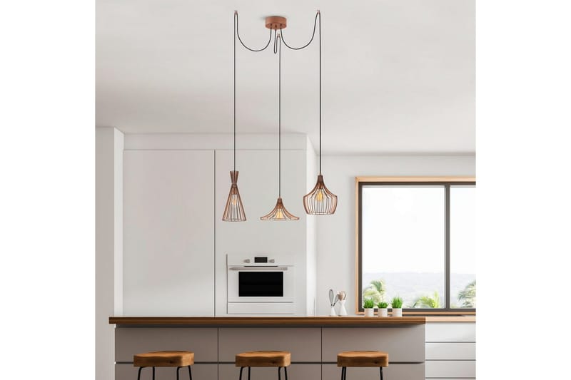 Taklampe Mezopotamia Kobber - Kobber - Belysning - Innendørsbelysning & Lamper - Taklampe - Kjøkkenlampe & taklampe kjøkken