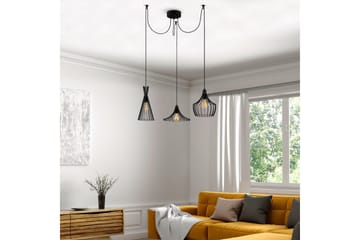 Taklampe Mezopotamia Svart - Svart - Belysning - Innendørsbelysning & Lamper - Taklampe - Kjøkkenlampe & taklampe kjøkken