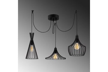 Taklampe Mezopotamia Svart - Svart - Belysning - Innendørsbelysning & Lamper - Taklampe - Kjøkkenlampe & taklampe kjøkken