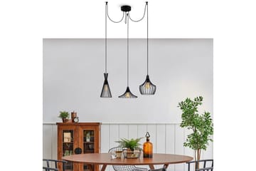 Taklampe Mezopotamia Svart - Svart - Belysning - Innendørsbelysning & Lamper - Taklampe - Kjøkkenlampe & taklampe kjøkken