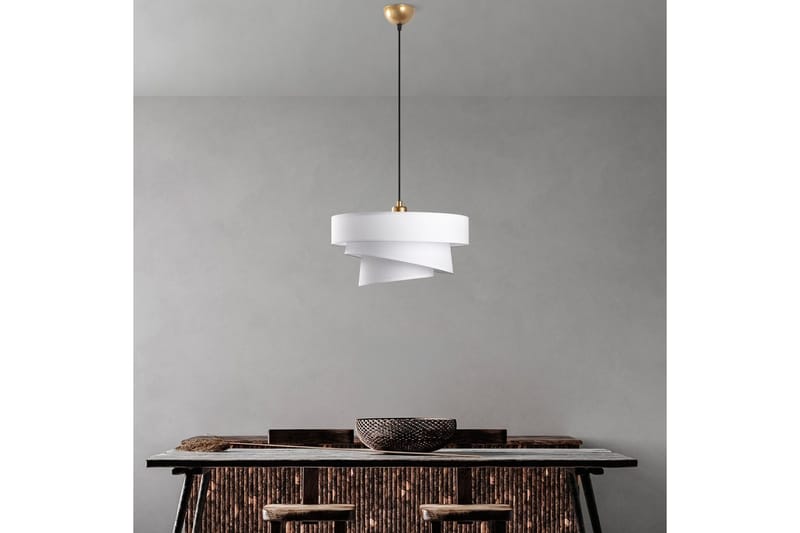 Taklampe Miwako Hvit - Hvit - Belysning - Innendørsbelysning & Lamper - Taklampe - Kjøkkenlampe & taklampe kjøkken