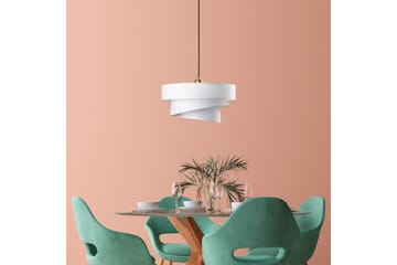 Taklampe Miwako Hvit - Hvit - Belysning - Innendørsbelysning & Lamper - Taklampe - Kjøkkenlampe & taklampe kjøkken