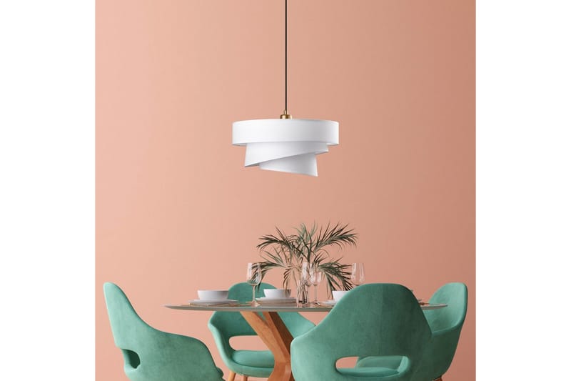 Taklampe Miwako Hvit - Hvit - Belysning - Innendørsbelysning & Lamper - Taklampe - Kjøkkenlampe & taklampe kjøkken