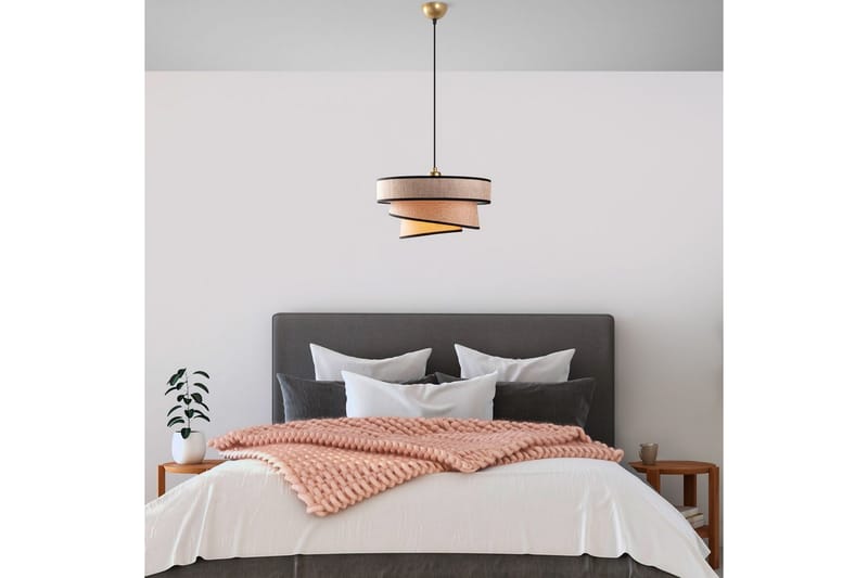 Taklampe Miwako Lys Brun - Lys Brun - Belysning - Innendørsbelysning & Lamper - Taklampe - Kjøkkenlampe & taklampe kjøkken