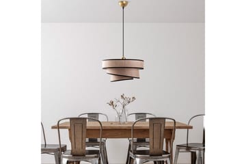 Taklampe Miwako Lys Brun - Lys Brun - Belysning - Innendørsbelysning & Lamper - Taklampe - Kjøkkenlampe & taklampe kjøkken