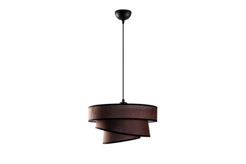 Taklampe Miwako Mørk brun - Mørk brun - Belysning - Innendørsbelysning & Lamper - Taklampe - Kjøkkenlampe & taklampe kjøkken